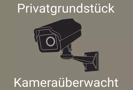 Hinweis Privatgrundstück Bild