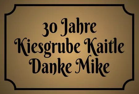 Hinweis Kiesgrube Kaitle Bild