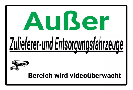 Hinweis Parkverbot Bild